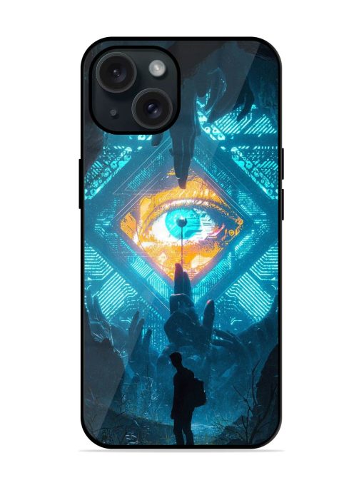 Arcane Eye Glossy Metal TPU Case Edge Zapvi