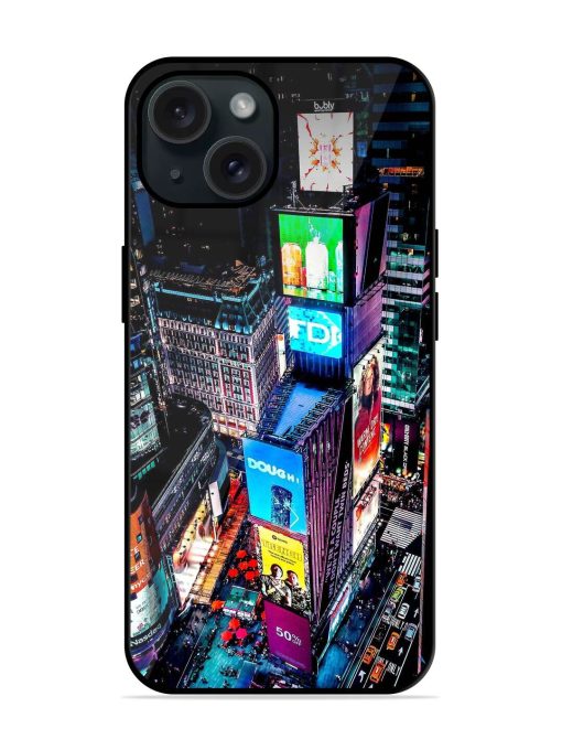 Times Square Glossy Metal TPU Case Edge Zapvi