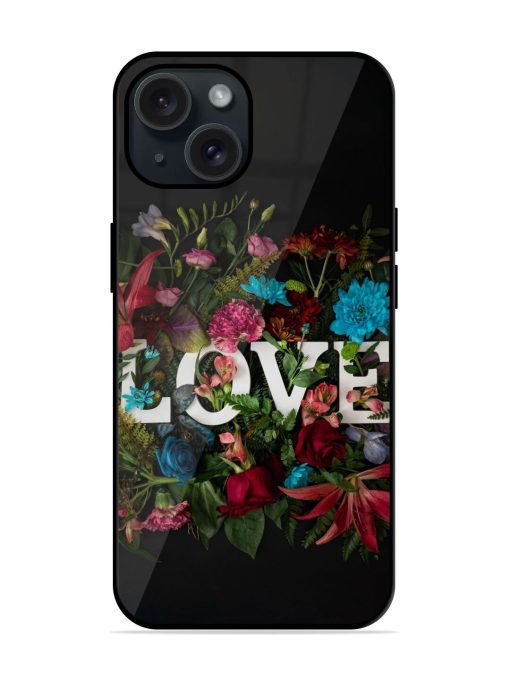 Lover Flower Art Glossy Metal TPU Case Edge Zapvi