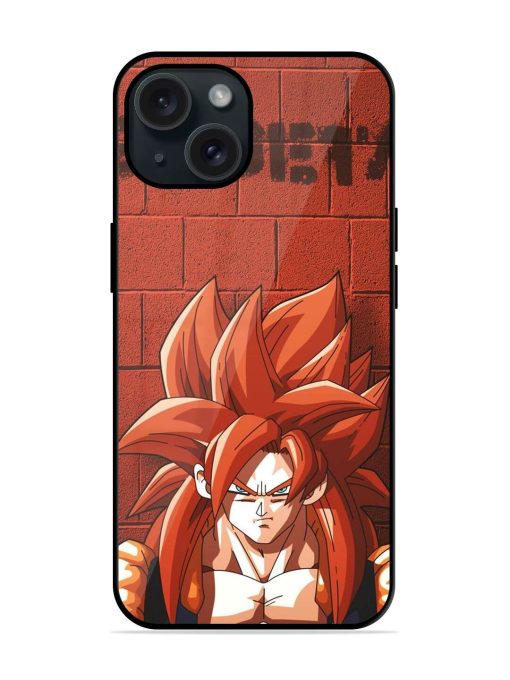 Gogeta Wall Art Glossy Metal TPU Case Edge Zapvi