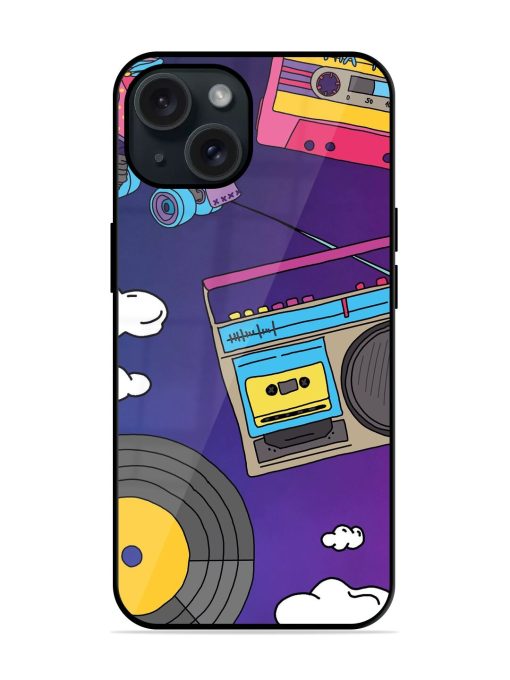 Retro Radio Glossy Metal TPU Case Edge Zapvi