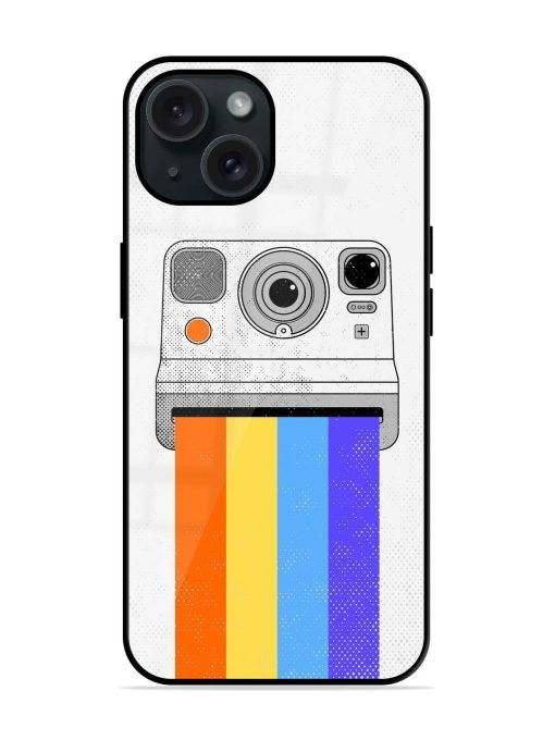 Retro Camera Art Glossy Metal TPU Case Edge Zapvi