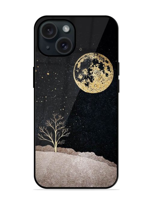 Moon Pic Tonight Glossy Metal TPU Case Edge Zapvi