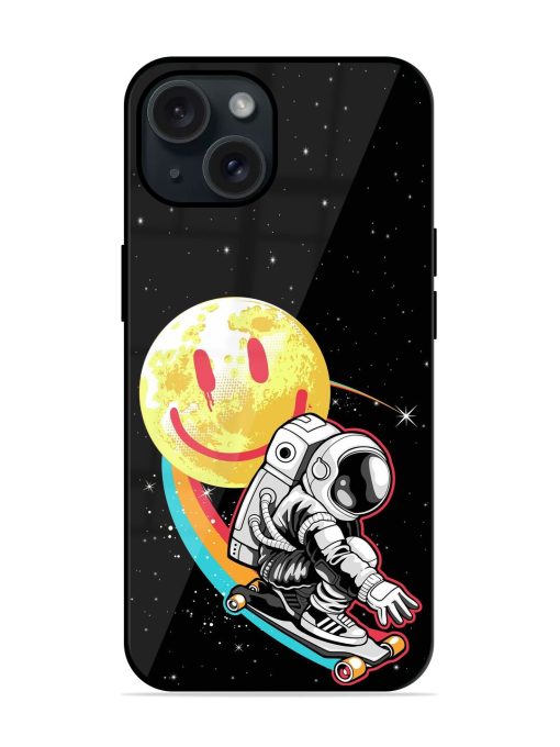 Astronaut Art Glossy Metal TPU Case Edge Zapvi