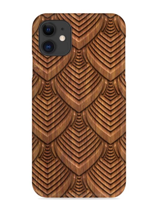 Carved Pattern On Snap Case for Apple Iphone 11 Edge Zapvi