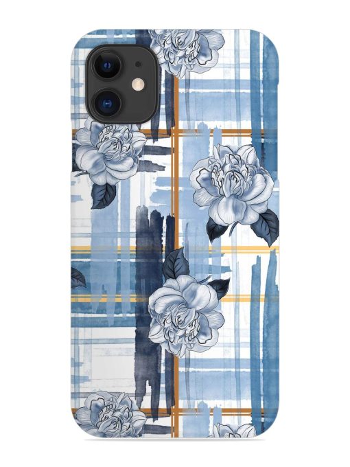 Watercolor Pattern Rose Snap Case for Apple Iphone 11 Edge Zapvi