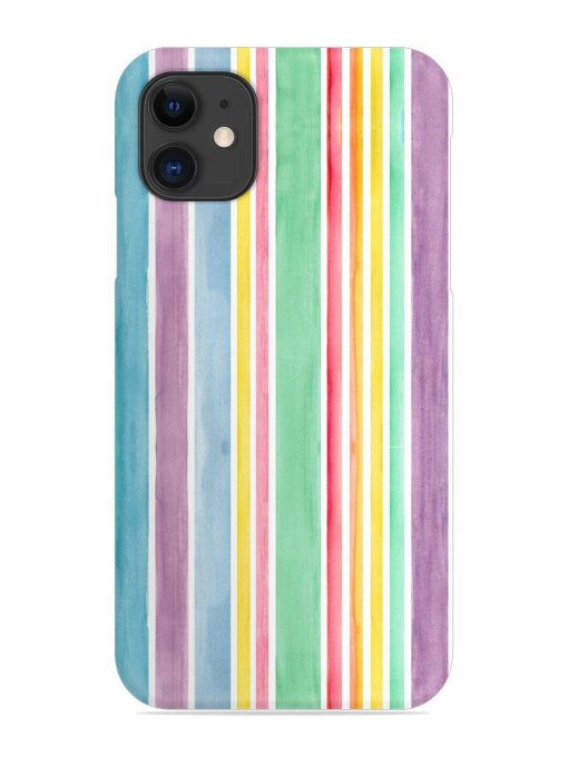 Hand Drawn Watercolor Snap Case for Apple Iphone 11 Edge Zapvi