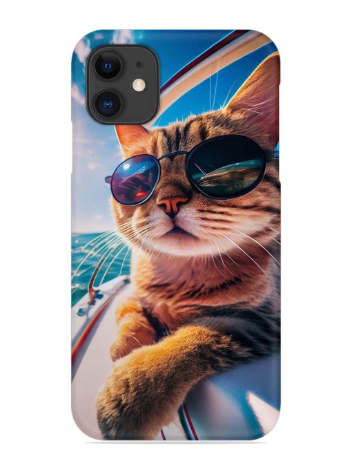 Cat In Style Snap Case for Apple Iphone 11 Edge Zapvi