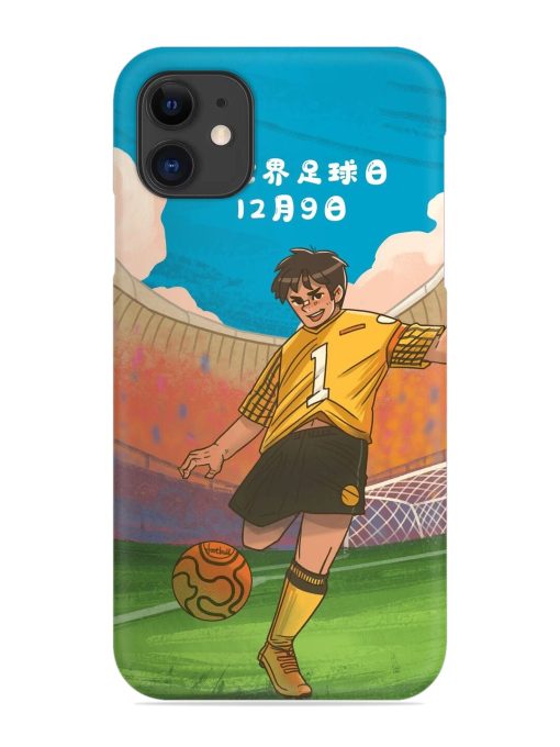 Soccer Kick Snap Case for Apple Iphone 11 Edge Zapvi