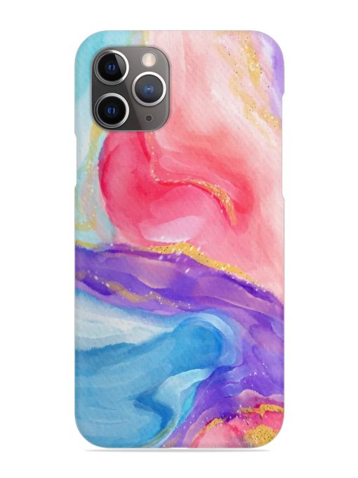 Watercolor Gradient Snap Case for Apple Iphone 11 Pro Edge Zapvi