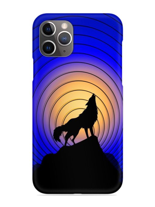 Fox Roaring Design Snap Case for Apple Iphone 11 Pro Edge Zapvi