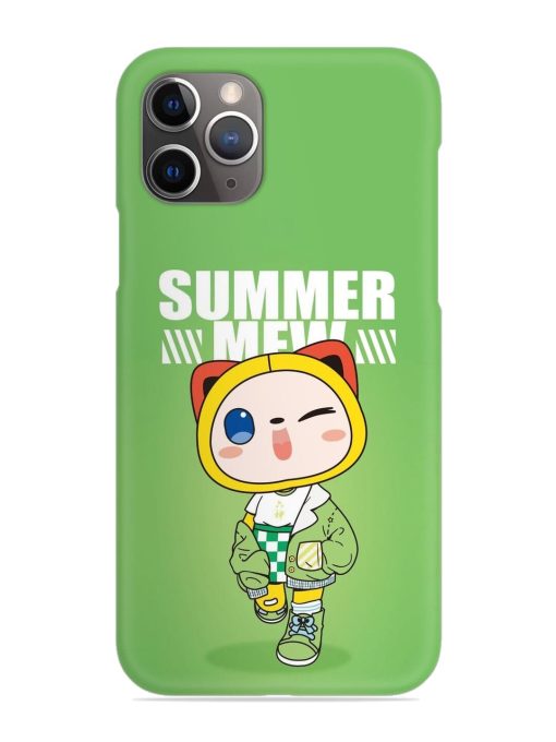 Summer Mew Snap Case for Apple Iphone 11 Pro Edge Zapvi