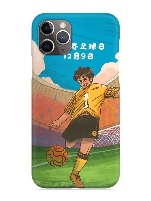 Soccer Kick Snap Case for Apple Iphone 11 Pro Edge Zapvi