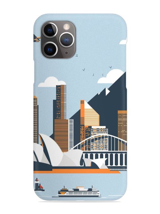 Sydney Opera Landscape Snap Case for Apple Iphone 11 Pro Max Edge Zapvi