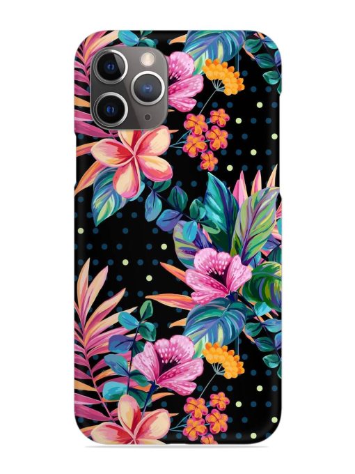 Seamless Floral Pattern Snap Case for Apple Iphone 11 Pro Max Edge Zapvi