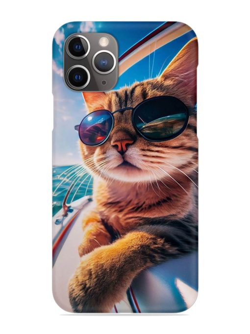 Cat In Style Snap Case for Apple Iphone 11 Pro Max Edge Zapvi