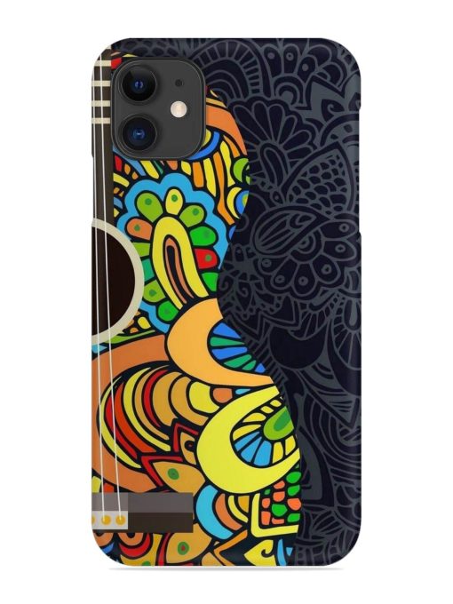 Guitar Vector Art Snap Case for Apple Iphone 12 Edge Zapvi