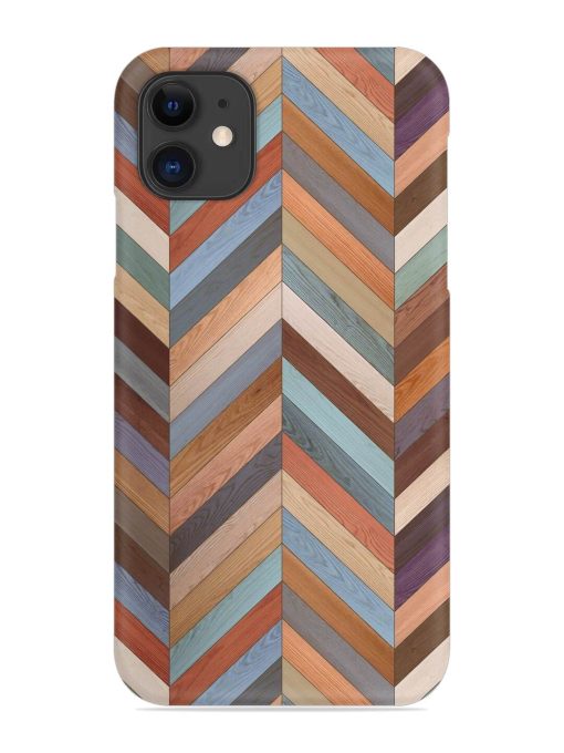 Seamless Wood Parquet Snap Case for Apple Iphone 12 Edge Zapvi