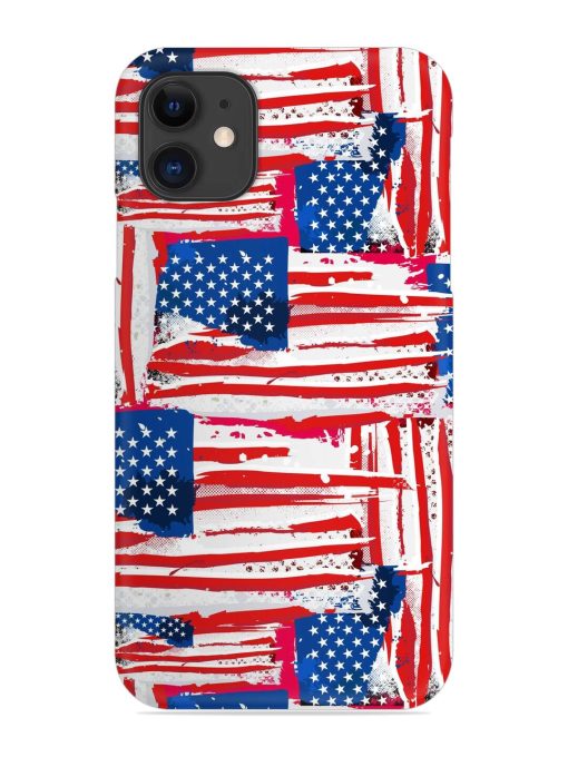 Usa Flag Seamless Snap Case for Apple Iphone 12 Edge Zapvi