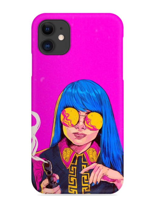 Aesthetic Anime Girl Snap Case for Apple Iphone 12 Edge Zapvi