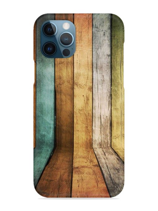 Wooden Realistic Art Snap Case for Apple Iphone 12 Pro Edge Zapvi