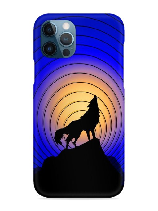 Fox Roaring Design Snap Case for Apple Iphone 12 Pro Edge Zapvi