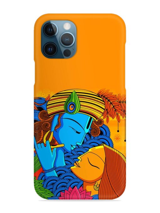 Illustration Hindu Goddess Snap Case for Apple Iphone 12 Pro Edge Zapvi