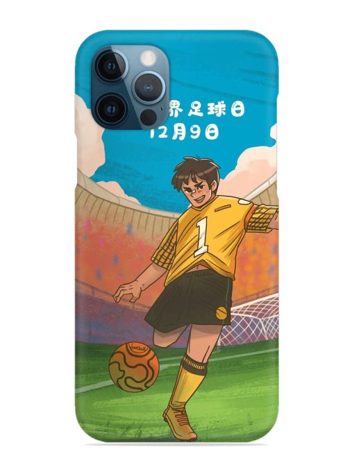 Soccer Kick Snap Case for Apple Iphone 12 Pro Edge Zapvi