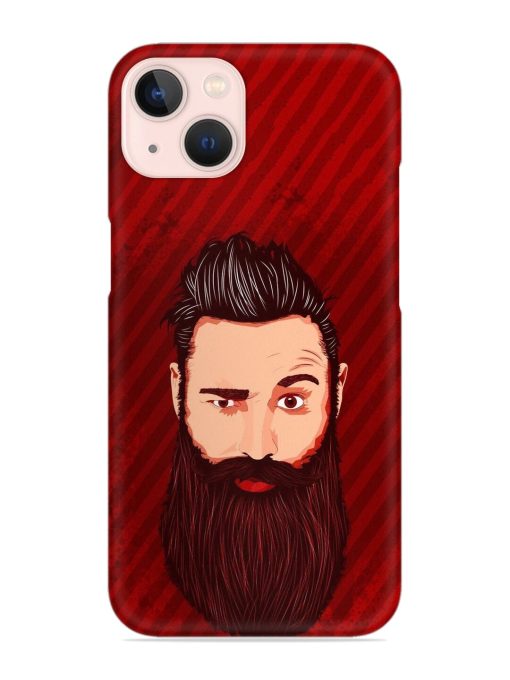 Beardo Man Snap Case for Apple Iphone 14 Edge Zapvi