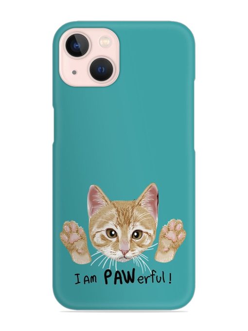 Typography Slogan Cat Snap Case for Apple Iphone 14 Edge Zapvi