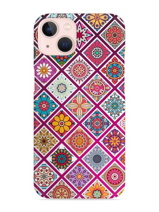 Seamless Tile Pattern Snap Case for Apple Iphone 14 Edge Zapvi