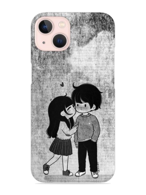 Couple Love Highlights Snap Case for Apple Iphone 14 Edge Zapvi