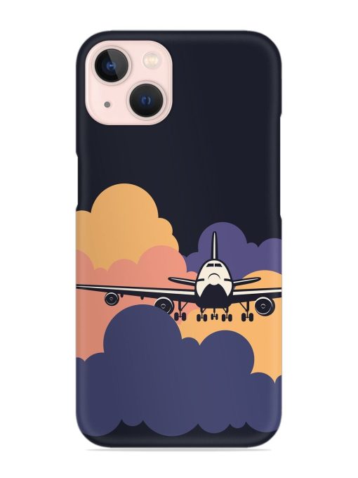 Aeroplane vector Snap Case for Apple Iphone 14 Edge Zapvi