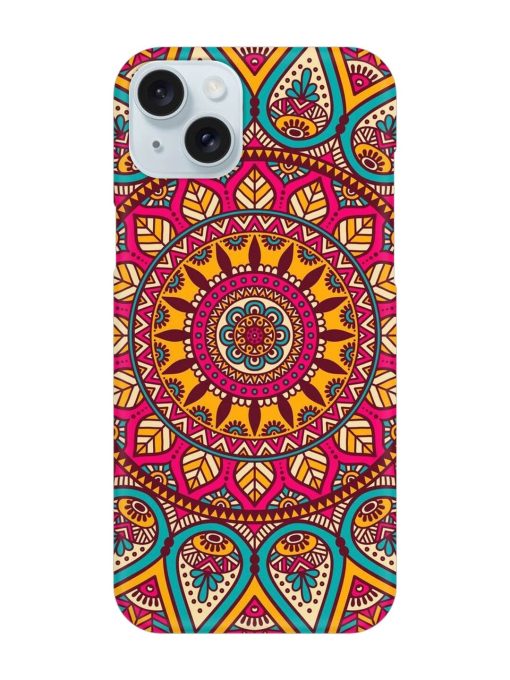 Mandala Joy Snap Case for Apple Iphone 15 Plus Edge Zapvi