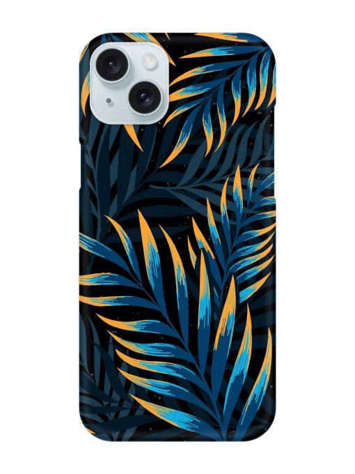 Abstract Leaf Art Snap Case for Apple Iphone 15 Plus Edge Zapvi