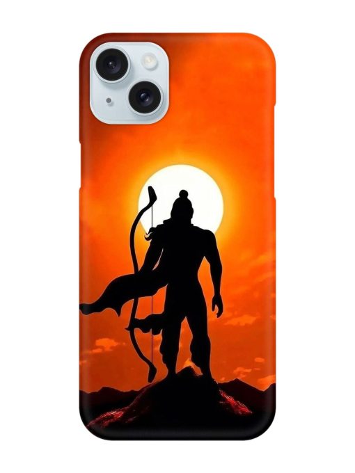 Shree Ram Snap Case for Apple Iphone 15 Plus Edge Zapvi