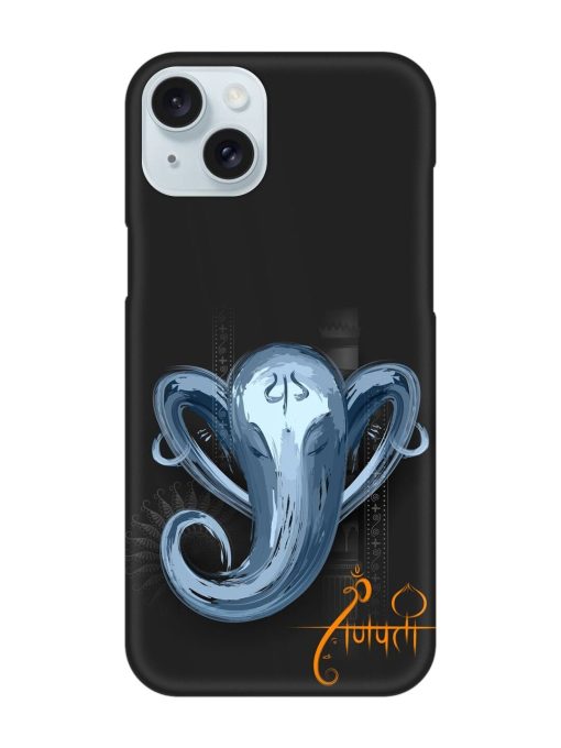 Illustration Lord Ganpati Snap Case for Apple Iphone 15 Plus Edge Zapvi