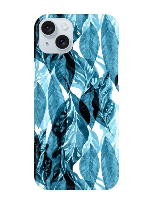 Leaves Pattern Jungle Snap Case for Apple Iphone 15 Plus Edge Zapvi