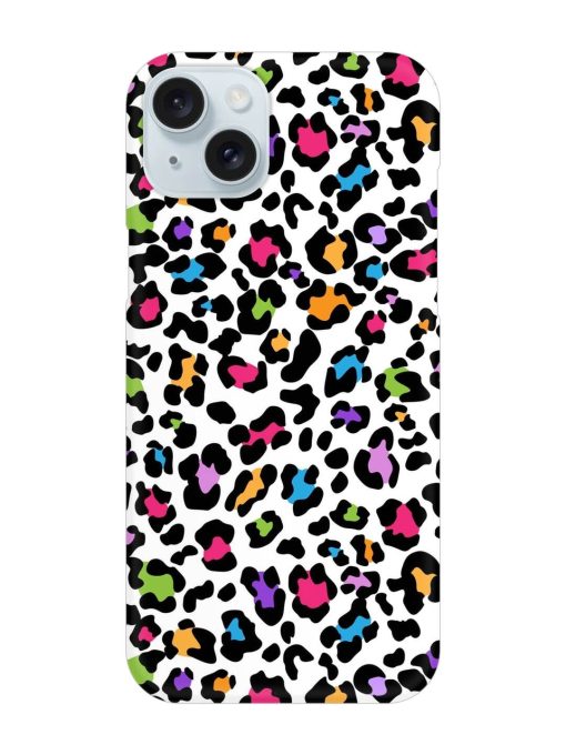 Seamless Leopard Pattern Snap Case for Apple Iphone 15 Plus Edge Zapvi