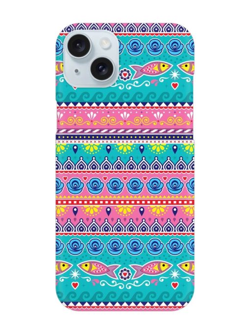 Indian Truck Snap Case for Apple Iphone 15 Plus Edge Zapvi