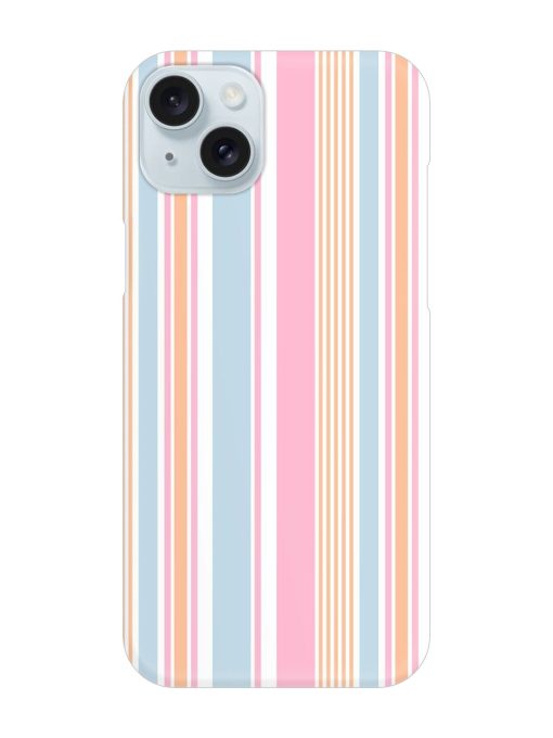 Stripe Seamless Pattern Snap Case for Apple Iphone 15 Plus Edge Zapvi