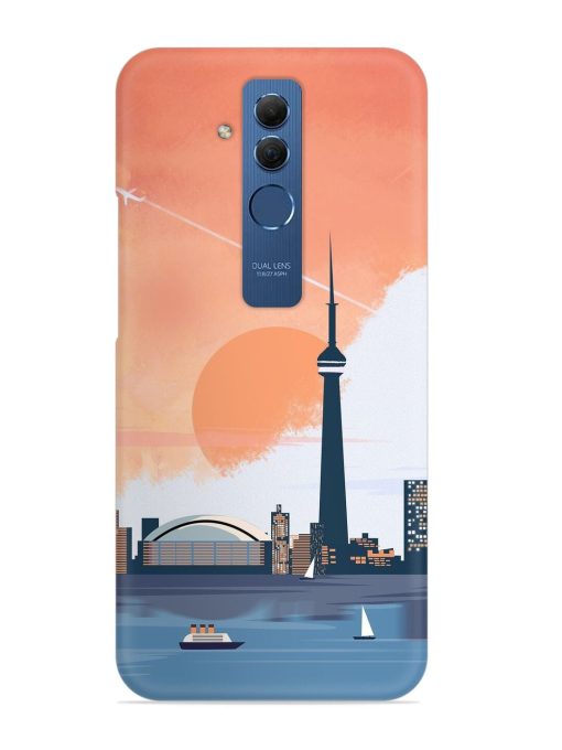 Toronto Canada Snap Case for Honor Mate 20 Lite Edge Zapvi