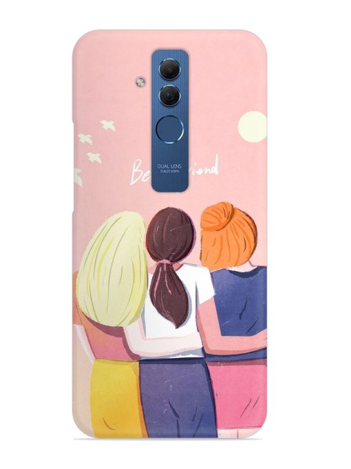 Friendship Day Snap Case for Honor Mate 20 Lite Edge Zapvi