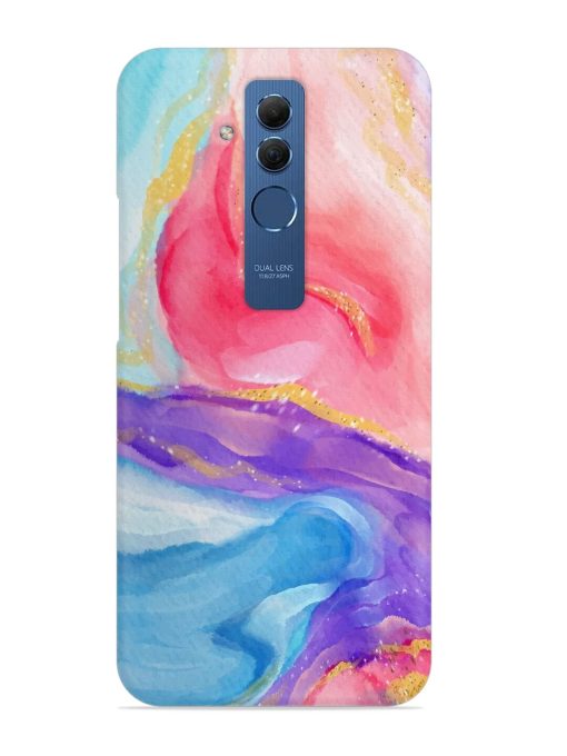 Watercolor Gradient Snap Case for Honor Mate 20 Lite Edge Zapvi