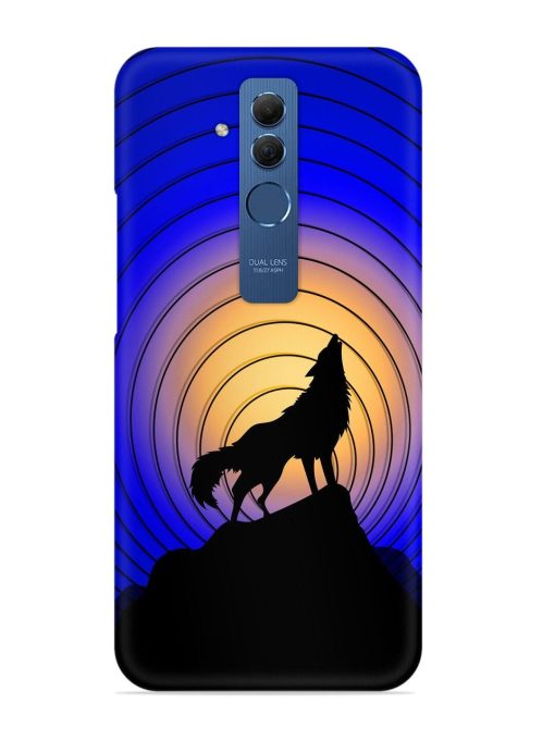 Fox Roaring Design Snap Case for Honor Mate 20 Lite Edge Zapvi