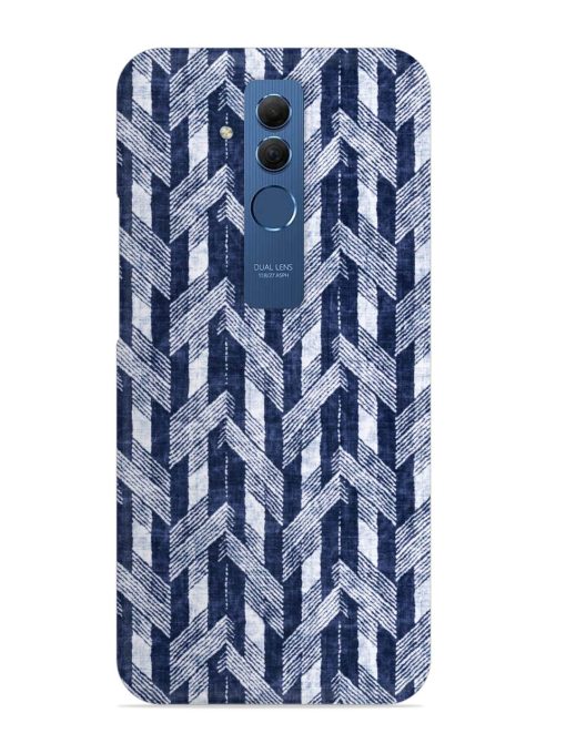 Abstract Herringbone Motif Snap Case for Honor Mate 20 Lite Edge Zapvi