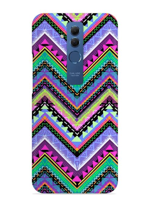 Tribal Aztec Print Snap Case for Honor Mate 20 Lite Edge Zapvi