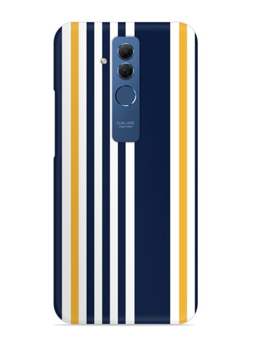 Seamless Stripe Pattern Snap Case for Honor Mate 20 Lite Edge Zapvi