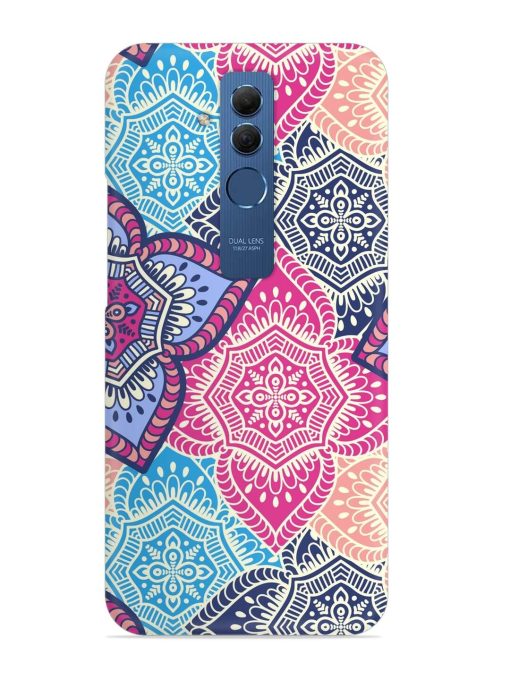 Ethnic Floral Seamless Snap Case for Honor Mate 20 Lite Edge Zapvi