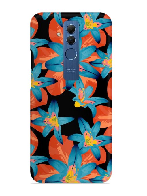 Philippine Flowers Seamless Snap Case for Honor Mate 20 Lite Edge Zapvi